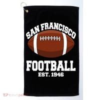 San Francisco Football Est. 1946 Golf Towel thumb 0