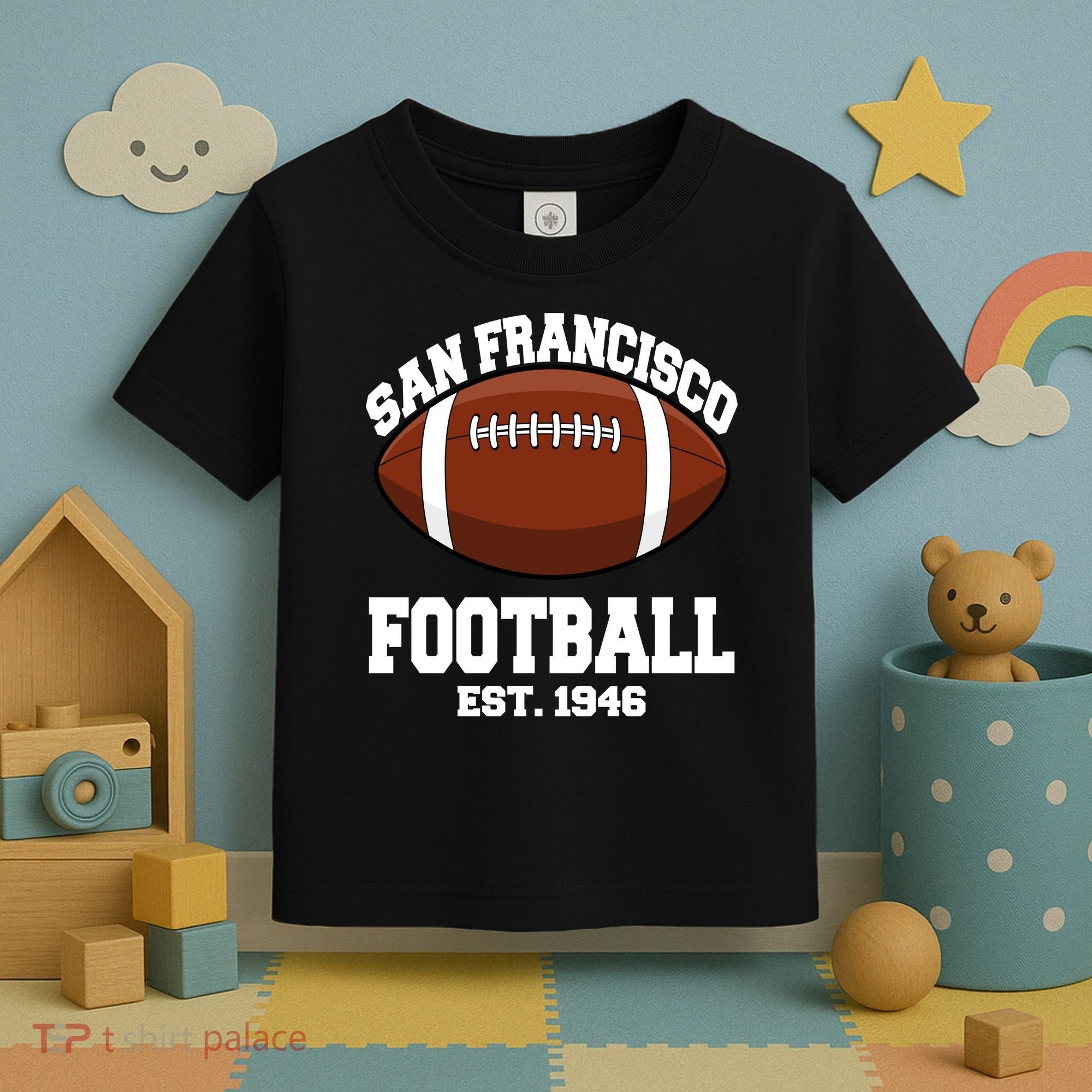 San Francisco Football Est. 1946 Toddler T-Shirt