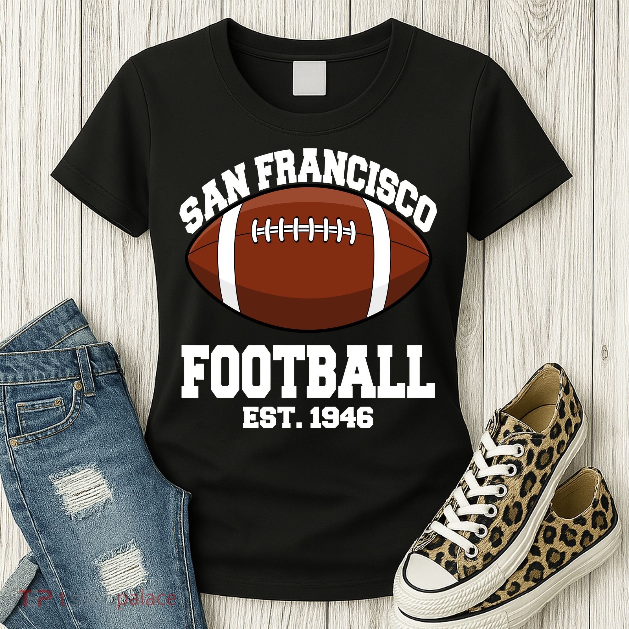 San Francisco Football Est. 1946 Women's T-Shirt