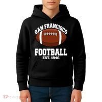 San Francisco Football Est. 1946 Kids Hoodie thumb 4