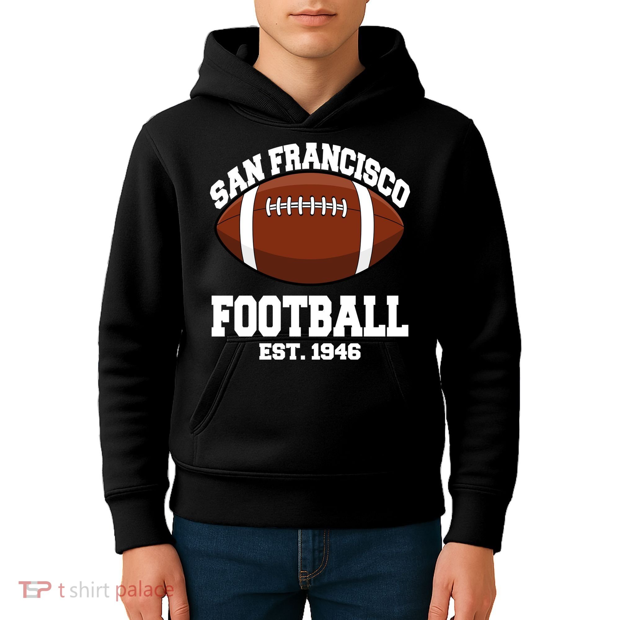 San Francisco Football Est. 1946 Kids Hoodie