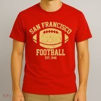 San Francisco Football EST 1946 Vintage Style T-Shirt thumb 3