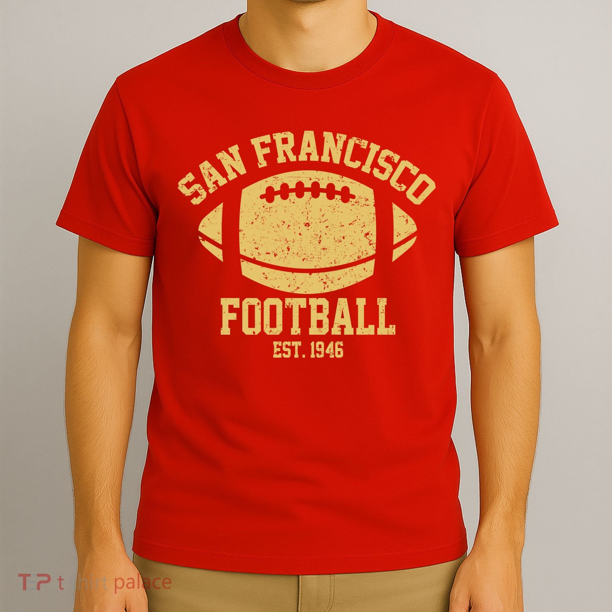 San Francisco Football EST 1946 Vintage Style T-Shirt