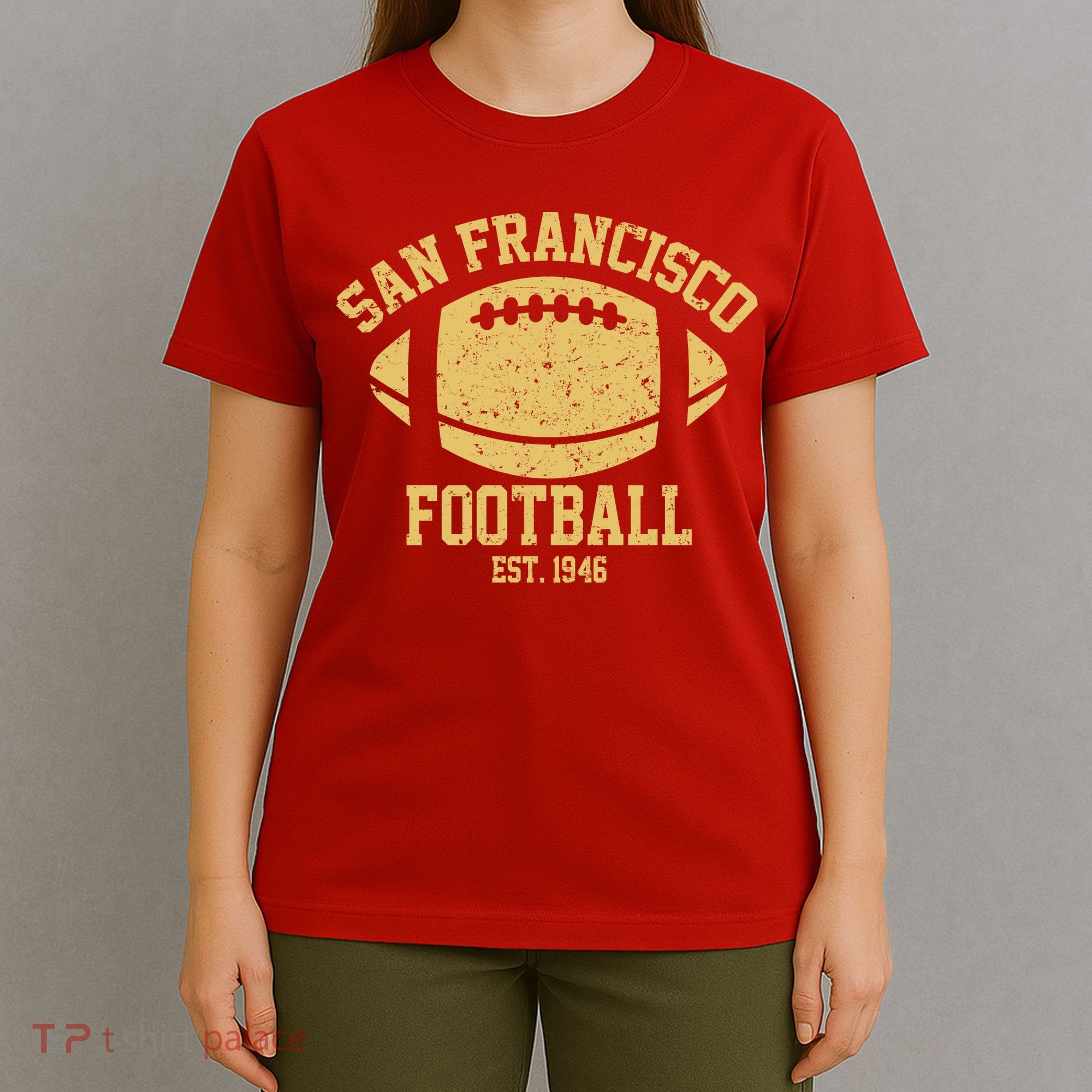 San Francisco Football EST 1946 Vintage Style T-Shirt