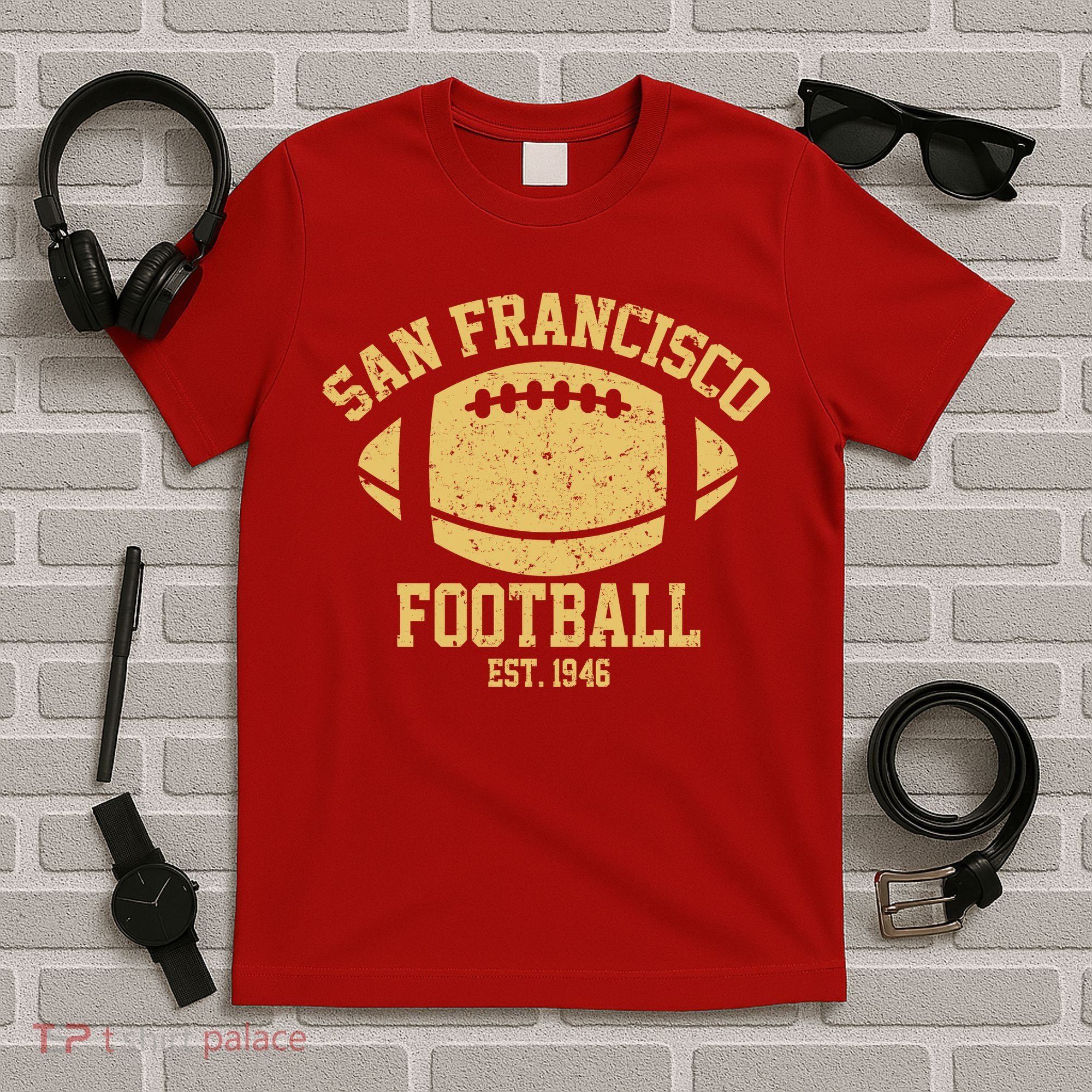 San Francisco Football EST 1946 Vintage Style T-Shirt
