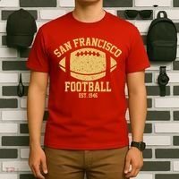San Francisco Football EST 1946 Vintage Style T-Shirt thumb 6