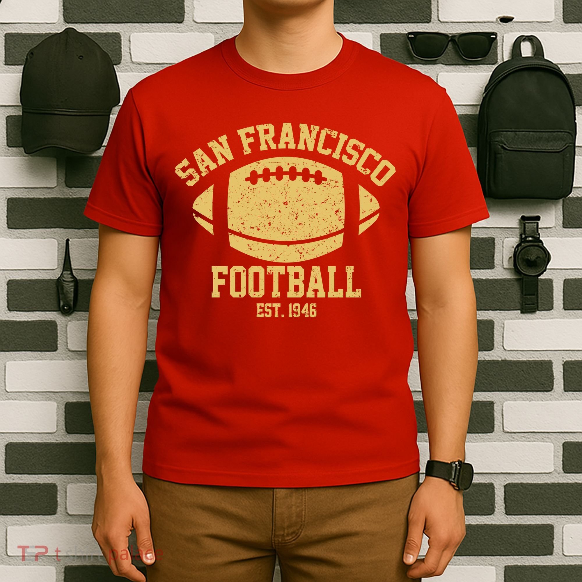San Francisco Football EST 1946 Vintage Style T-Shirt