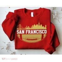 San Francisco Football Skyline Sweatshirt thumb 2