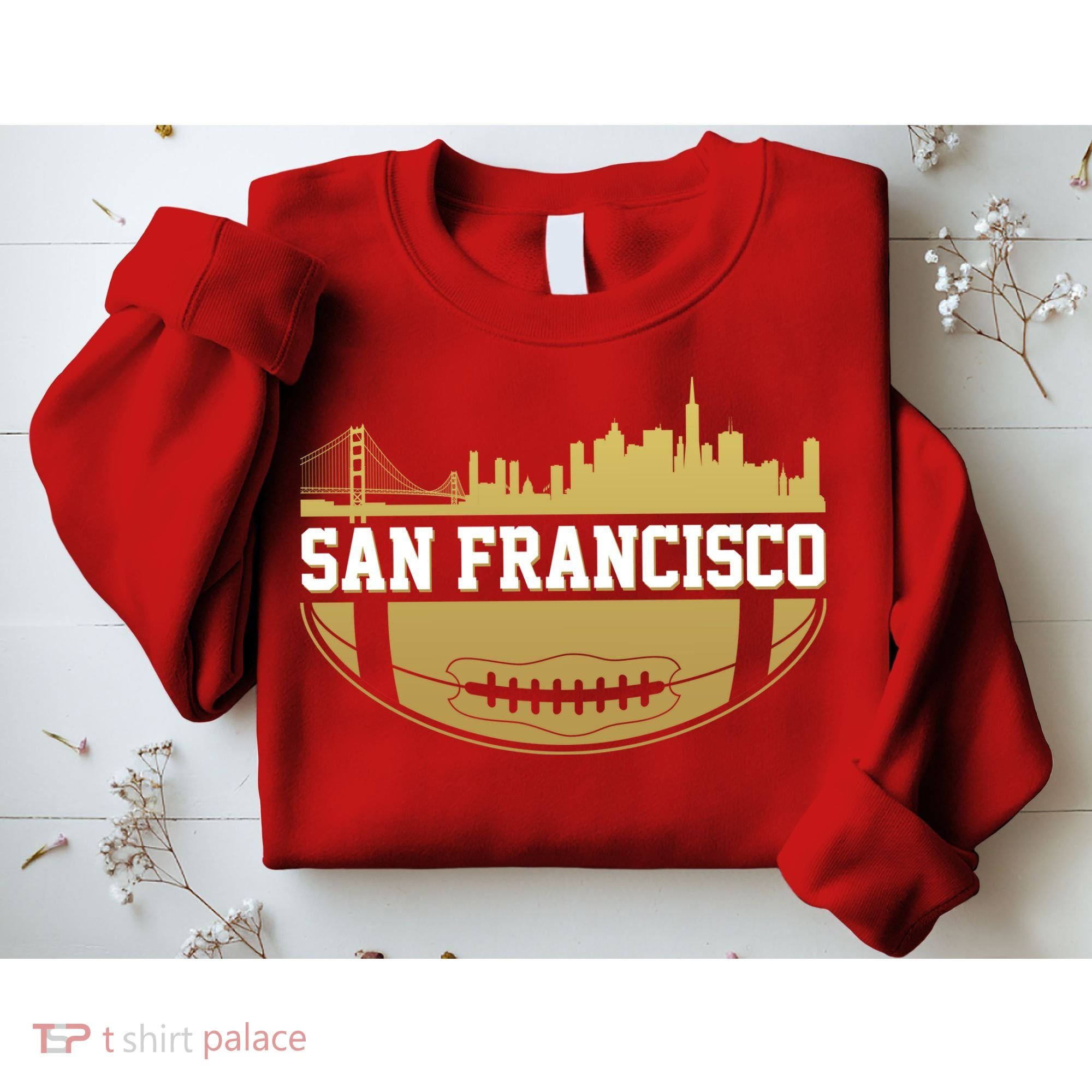 San Francisco Football Skyline Sweatshirt