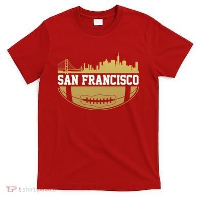San Francisco Football Skyline T-Shirt