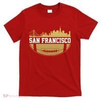 San Francisco Football Skyline T-Shirt thumb 0