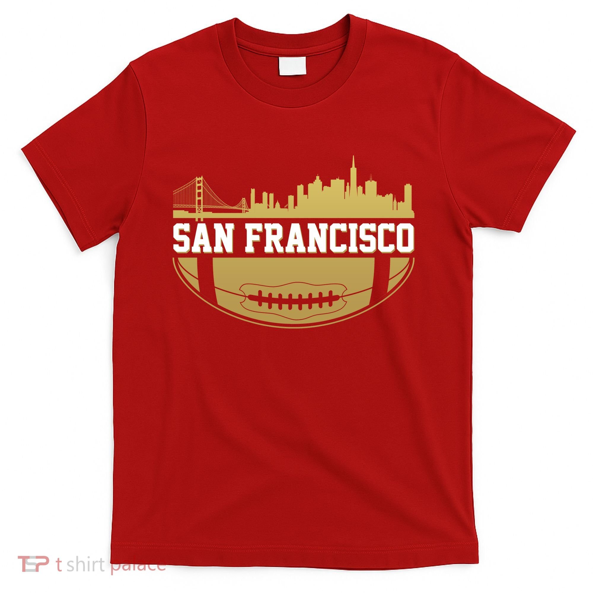 San Francisco Football Skyline T-Shirt