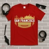 San Francisco Football Skyline T-Shirt thumb 5