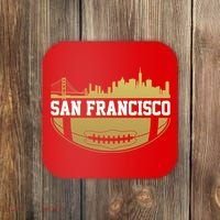 San Francisco Football Skyline Coaster thumb 0