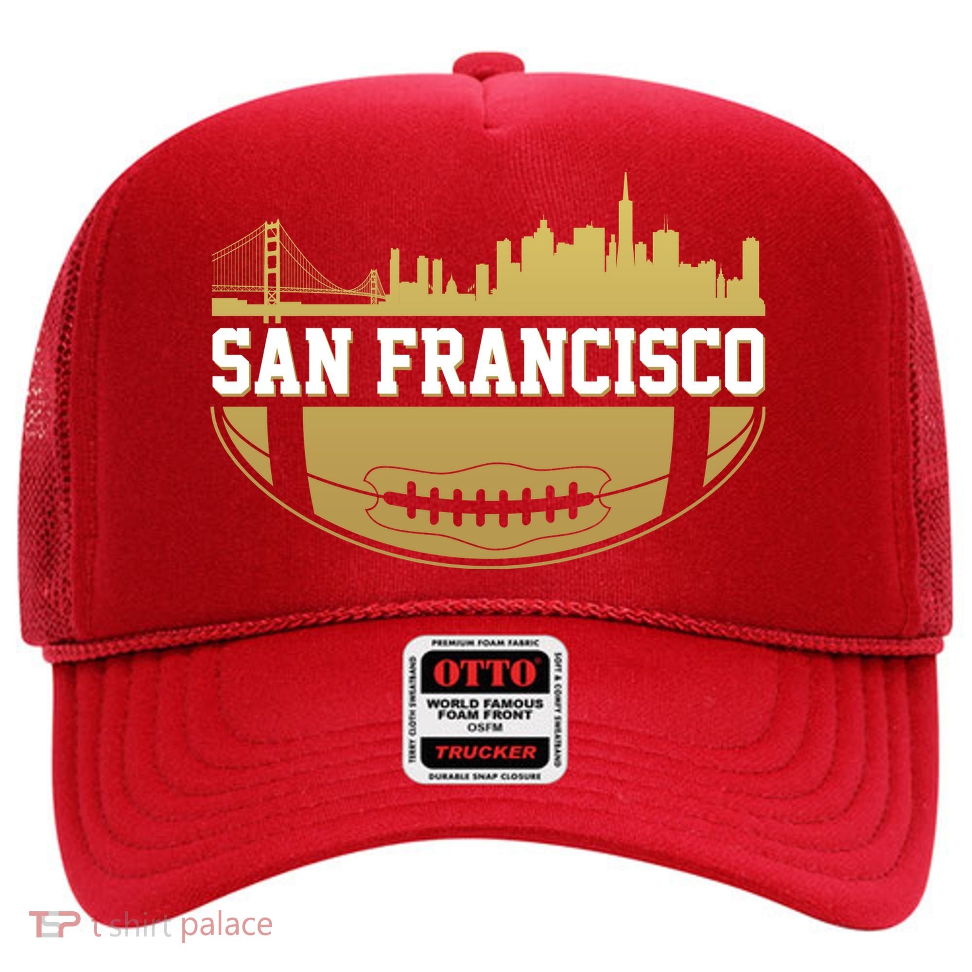 San Francisco Football Skyline Hat