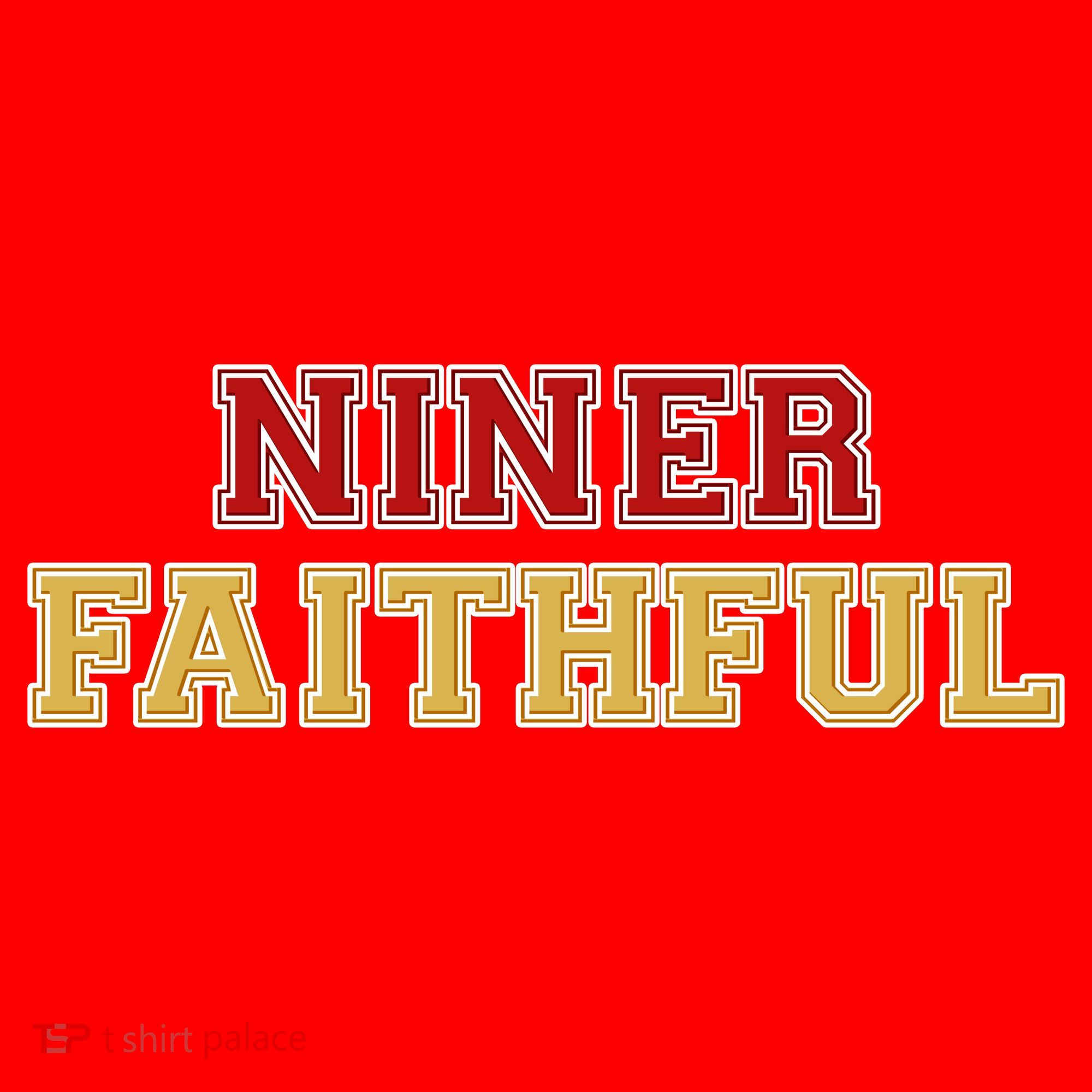 San Francisco Niner Faithful Santa Hat