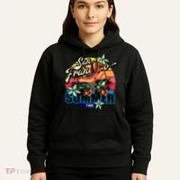San Francisco Retro Roller Skates Hoodie thumb 5