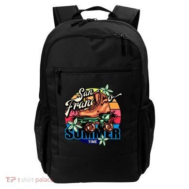 San Francisco Retro Roller Skates Backpack