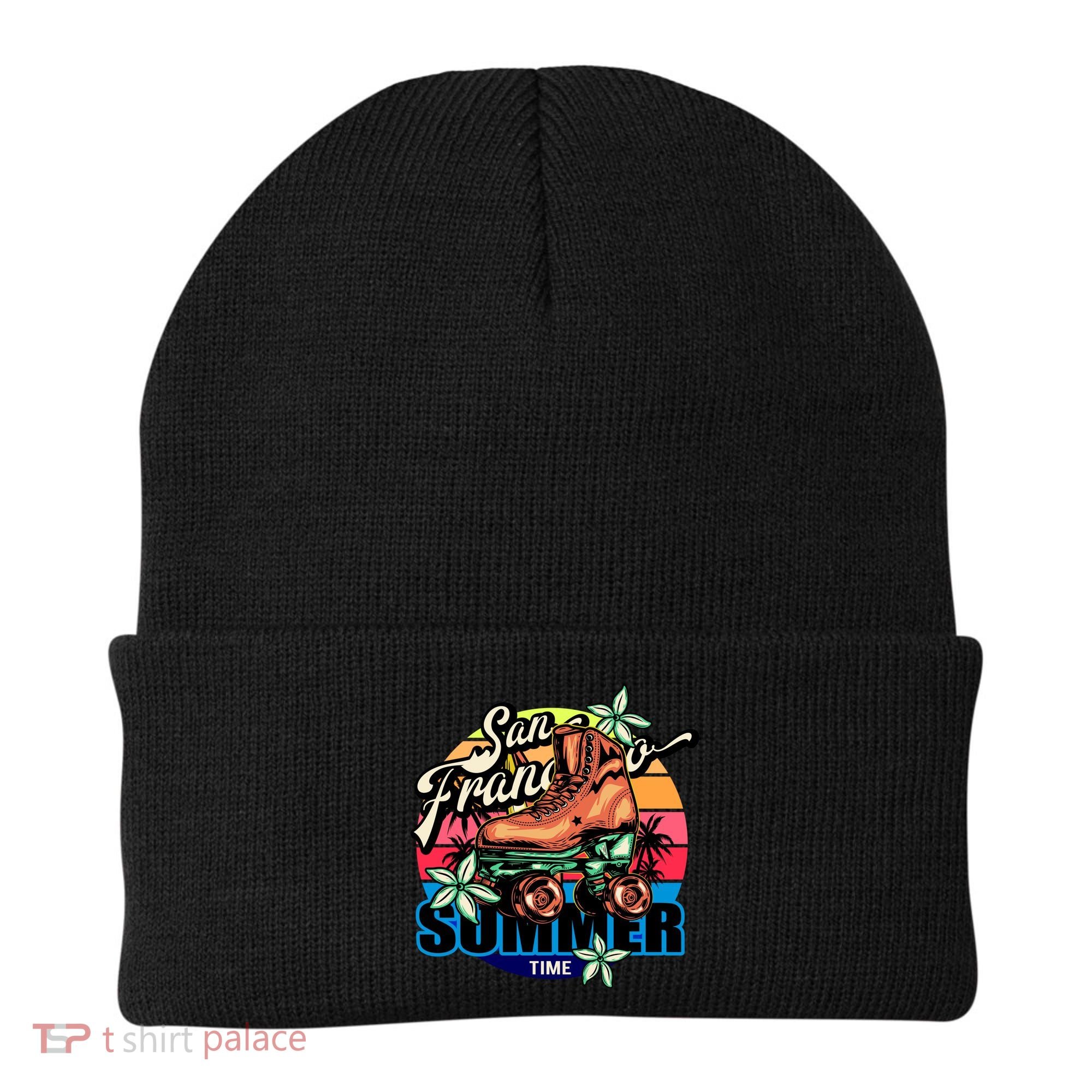 San Francisco Retro Roller Skates Beanie