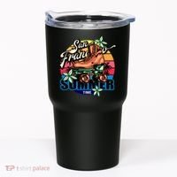 San Francisco Retro Roller Skates Tumbler thumb 0