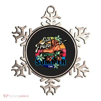 San Francisco Retro Roller Skates Ornament