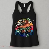 San Francisco Retro Roller Skates Women's Tank Top thumb 3