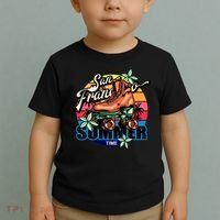 San Francisco Retro Roller Skates Toddler T-Shirt thumb 2