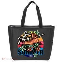 San Francisco Retro Roller Skates Tote Bag thumb 0