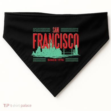 San Francisco Since 1776 USA-Made Doggie Bandana
