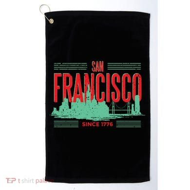 San Francisco Since 1776 Golf Towel