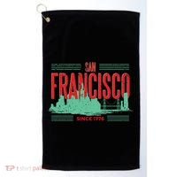 San Francisco Since 1776 Golf Towel thumb 0