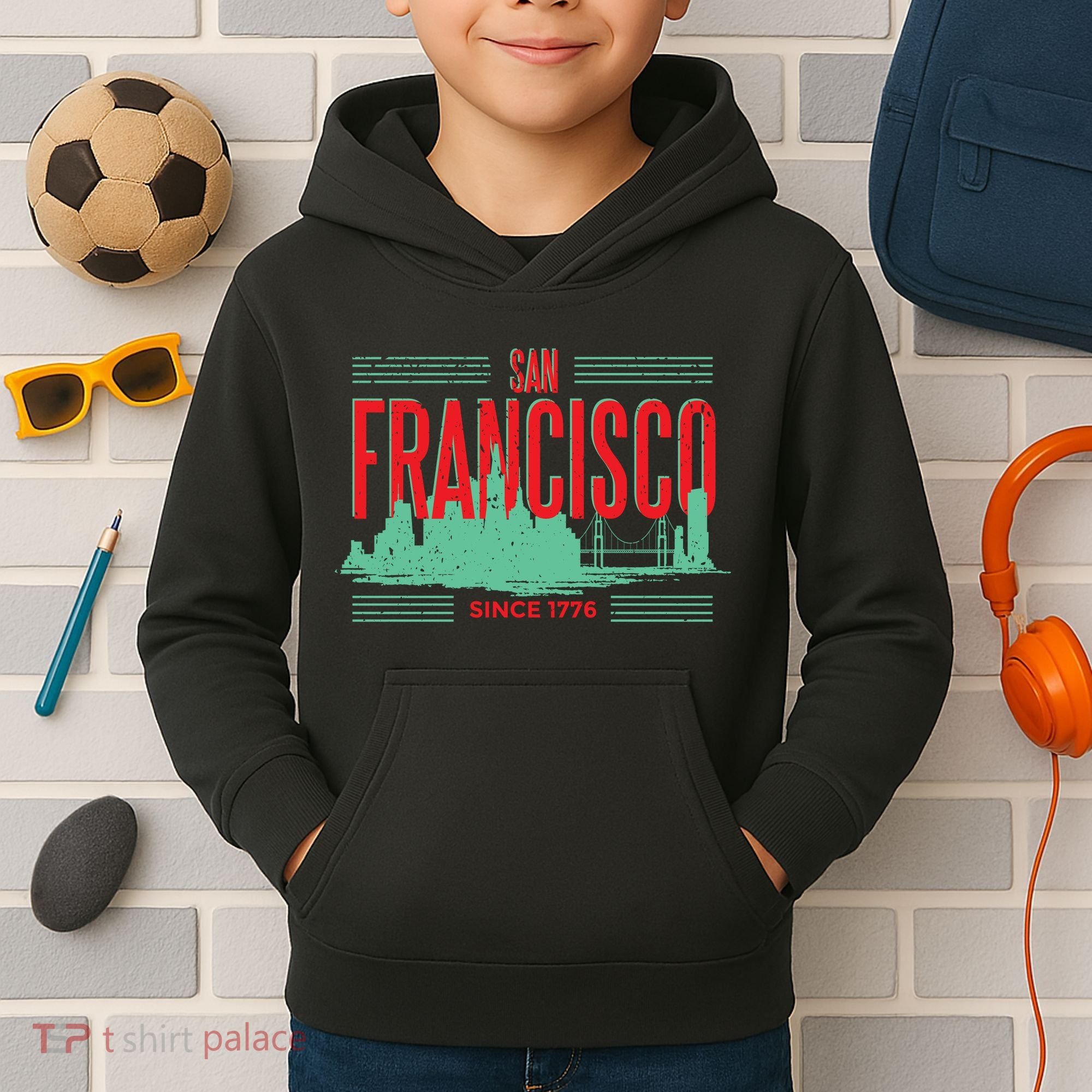 San Francisco Since 1776 Kids Hoodie