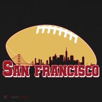 San Francisco Skyline Football Sports Fan Hoodie thumb 7