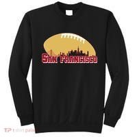 San Francisco Skyline Football Sports Fan Sweatshirt thumb 0