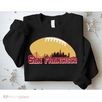 San Francisco Skyline Football Sports Fan Sweatshirt thumb 2