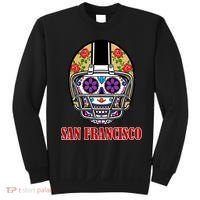 San Francisco Sugar Skull Football Fan Sweatshirt thumb 0