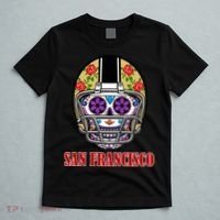 San Francisco Sugar Skull Football Fan T-Shirt thumb 5