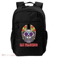 San Francisco Sugar Skull Football Fan Backpack thumb 0