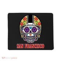 San Francisco Sugar Skull Football Fan Mousepad thumb 0