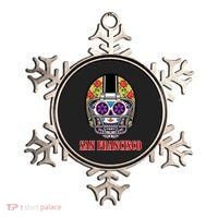 San Francisco Sugar Skull Football Fan Ornament thumb 0