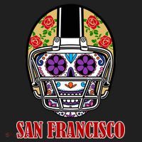 San Francisco Sugar Skull Football Fan Hat thumb 2