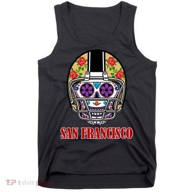 San Francisco Sugar Skull Football Fan Tank Top