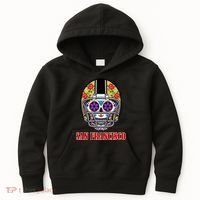San Francisco Sugar Skull Football Fan Kids Hoodie thumb 0