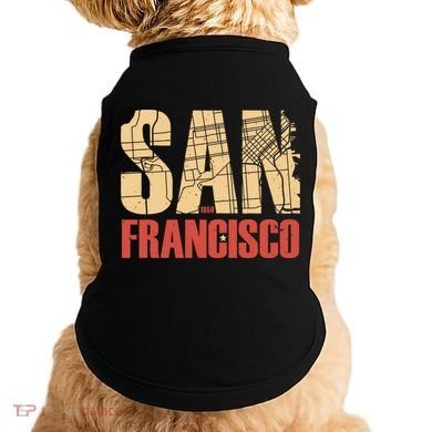 San Francisco Vintage Emblem Doggie Tank