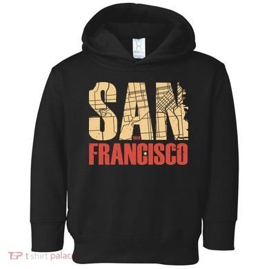 San Francisco Vintage Emblem Toddler Hoodie