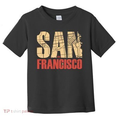 San Francisco Vintage Emblem Toddler T-Shirt