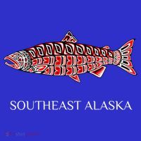 Southeast Alaska Nw Native American Indian Coho Salmon Gift Mousepad thumb 1