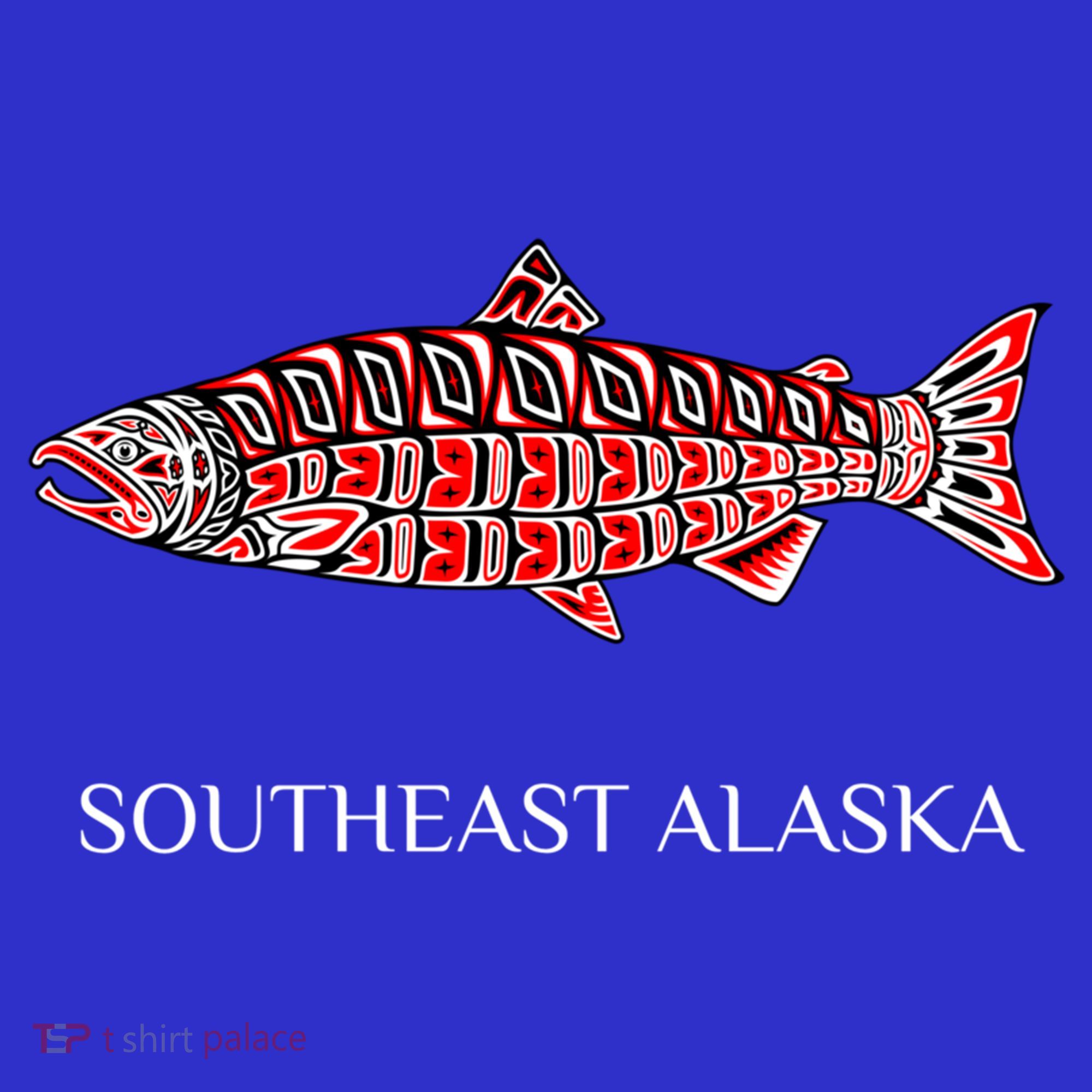Southeast Alaska Nw Native American Indian Coho Salmon Gift Women's Tank Top