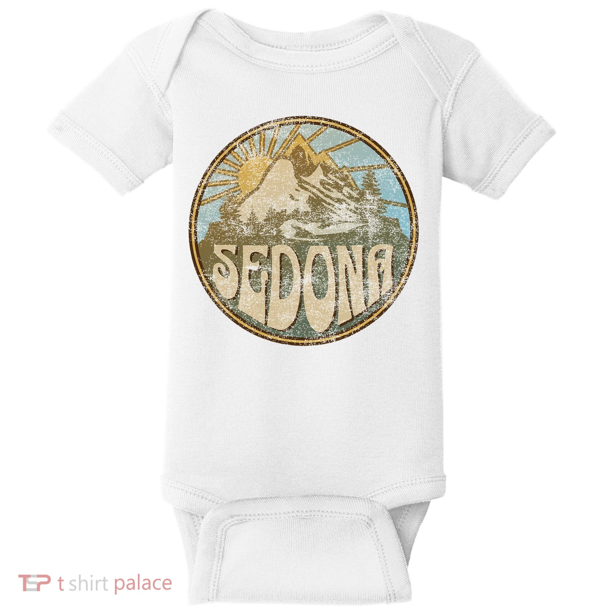 Sedona Arizona Nature Mountains Hiking Outdoors Baby Bodysuit