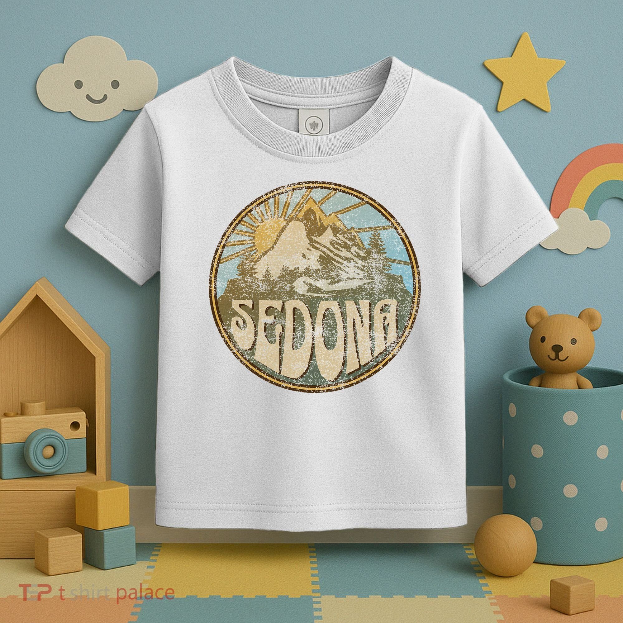 Sedona Arizona Nature Mountains Hiking Outdoors Toddler T-Shirt
